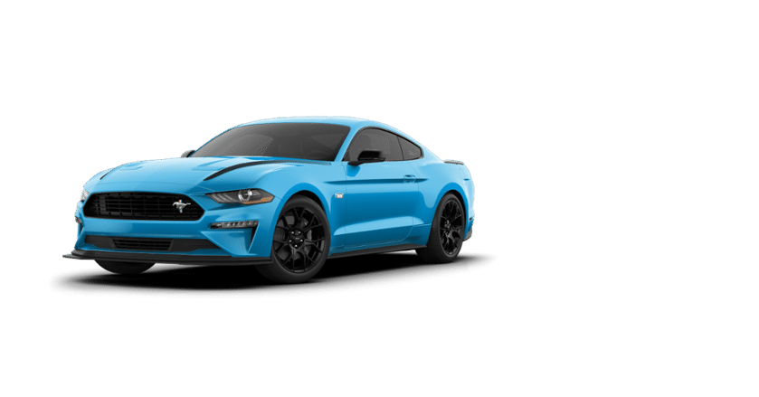 2020 Ford Mustang EcoBoost® Premium Velocity Blue, 2.3L High